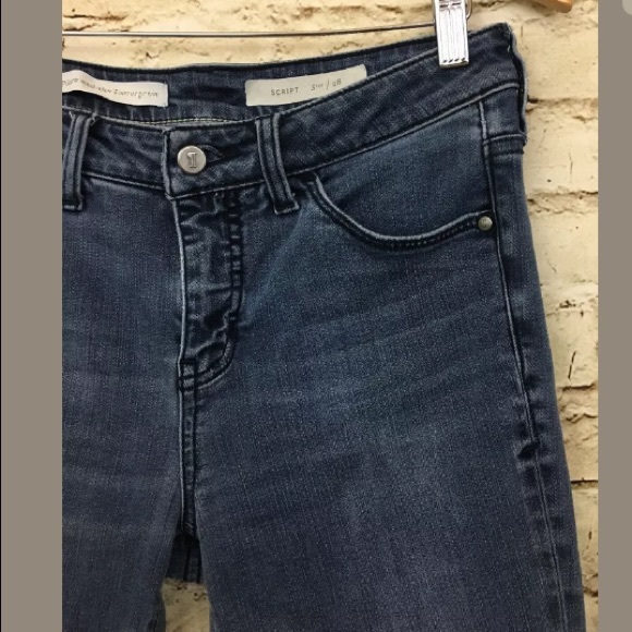 Pilcro And The Letterpress Script Jeans Raw Hem - Picture 2 of 7